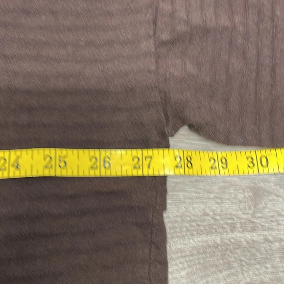 Joan Vass Oversized Knit Short Sleeve Top Brown Size 1 (US 8-10) - Picture 7 of 15